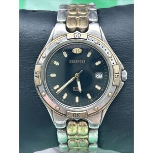 Berenger Black Dial Two Tone Men’s Quartz Watch
